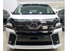 2017 Toyota Vellfire 2.5 ZG RADAR ICS P-BOOT L-FM RE-CAM S-TYRE