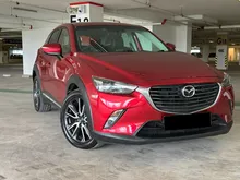 2017 Mazda CX-3 2.0 GVC  RM6XX/month  Premium Compact SUV