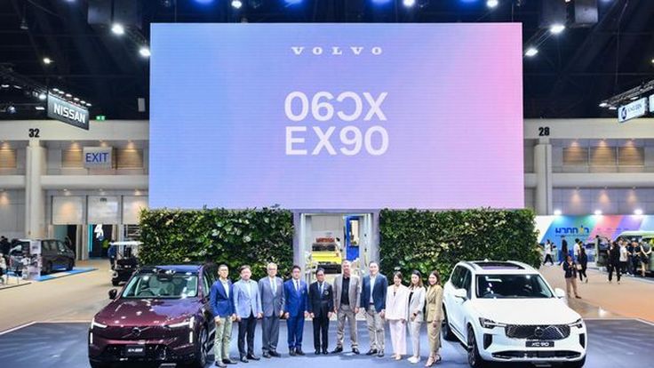 วอลโว่ เปิดตัว Volvo XC90 PHEV โฉมใหม่ พร้อมจัดแสดง Volvo EX90 รถยนต์ EV ใหม่ ที่งาน Motor Show 2025