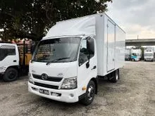 2017 Hino XZU710R 3 Ton 14 Feet Box Bonded 5000KG Lorry