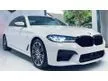 Used 2017 BMW 530i 2.0 G30 TWIN POWER TURBO (A) FULLY CONVERT M5 LCi HARMAN/KARDON SOUND SYSTEM 1 OWNER NO ACCIDENT NEW CAR CONDITION HIGH LOAN - Cars for sale