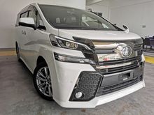 2017 Toyota Vellfire 2.5 Z GOLDEN EYES SUNROOF PRECRASH 3 YEAR WARRANTY UNREG