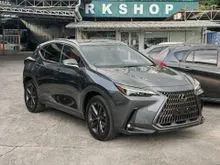 2022 Lexus NX 250 2.5 Luxury SUV - Grade 5A, Ori 17K KM, Red Interior, Power Panoramic Roof, HUD, BSM, Full Digital Meter, Apple CarPlay & Android Aut
