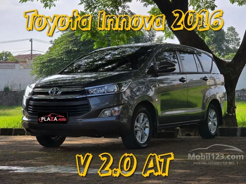 Jual Mobil Toyota Kijang Innova 2016 V 2.0 di DKI Jakarta Automatic MPV Abu