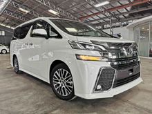 2017 Toyota Vellfire 2.5 Z G (FULL L/SEAT-UNREG-LOW MILEAGE)