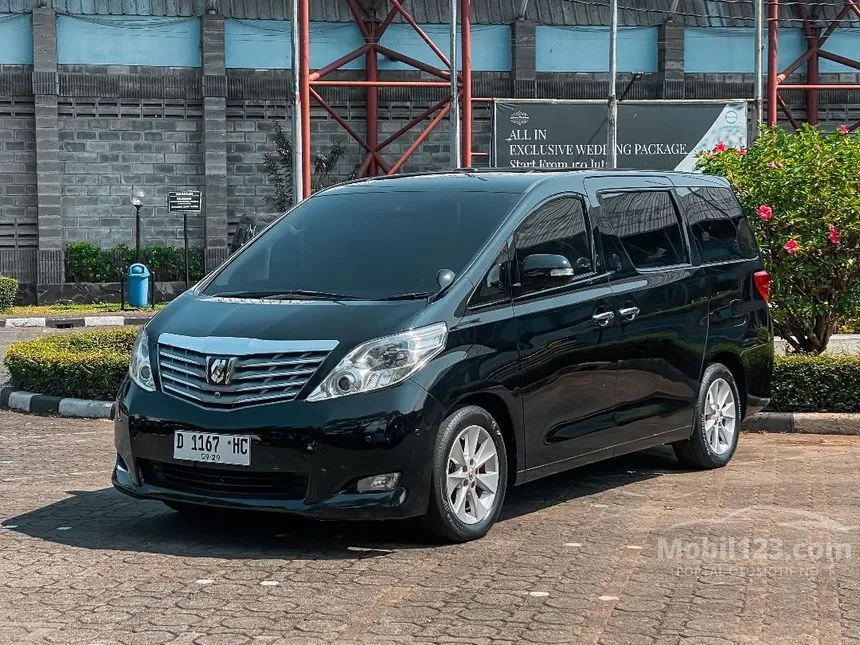 Jual Mobil Toyota Alphard 2009 G 2.4 di Jawa Barat Automatic MPV Hitam Rp 239.000.000