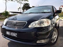 2007 Toyota Corolla Altis 1.8 G Sedan AUTO 1OWNER PTPTN FULLOAN ACCORD CIVIC VIOS CITY
