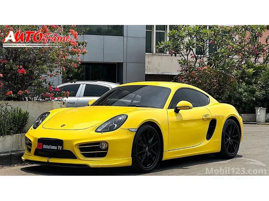 Jual Mobil Porsche Cayman 2013 2.7 di DKI Jakarta Automatic Coupe Kuning Rp 1.235.000.000