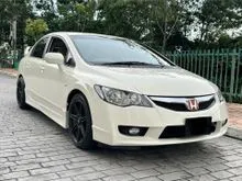 2009 Honda Civic 1.8 S Sedan (A) NO PROCESSING FEE 2.0