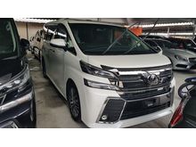 2016 Toyota Vellfire 2.5 Z G Edition UNREG.