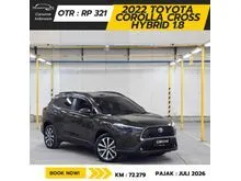 2022 Toyota Corolla Cross 1.8 Hybrid SUV BERKUALITAS DAN BERGARANSI DAPATKAN DISC HINGGA 10 JUTA PLUS WARANTY 1 TAHUN
