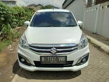 Ertiga GX 2018 Dp 5jt SAJA Manual Di Jmn 100% Full Ori Luar dalam Istimewah Wrn Putih bisa tt dgn Avanza G Veloz Brv Mobilio
