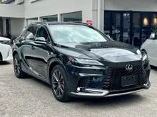 2024 Lexus RX 350 2.4 F Sport  RX350 Grade (5A) REAR POWER SEAT ( FREE SERVICE / FREE 5 YEAR WARRANTY / COATING / POLISH) CLEAR STOCK OFFER NOW