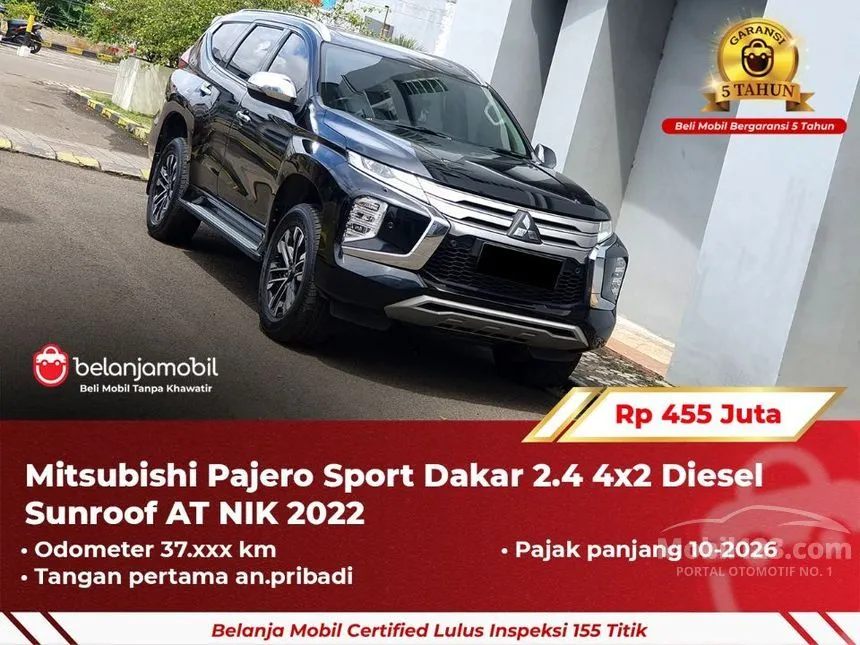 2022 Mitsubishi Pajero Sport Dakar 4x2 SUV