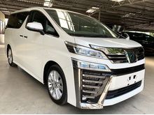 2018 Toyota Vellfire 2.5 ZA NEW FACLIFT - READY STOCK - SUNROOF - P.CRASH