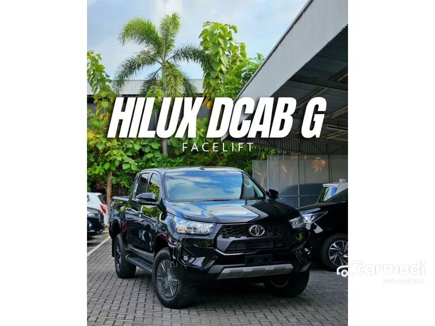Jual Mobil Toyota Hilux 2024 G Dual Cab 2.4 di Banten Manual Pick