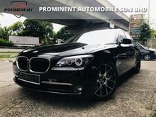 BMW 740LI M-SPORT 4.4 TWIN POWER TURBO 1 YEAR WARRANTY 2012,SELDOM USE,CRYSTAL BLACK IN COLOUR,SUN ROOF,PUSH START,POWER BOOT,ONE DATO OWNER