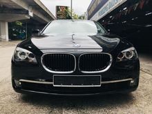 BMW 740LI M-SPORT 4.4 TWIN POWER TURBO 1 YEAR WARRANTY 2012,SELDOM USE,CRYSTAL BLACK IN COLOUR,SUN ROOF,PUSH START,POWER BOOT,ONE DATO OWNER