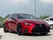 Recon 2021 Lexus IS300 2.0 F Sport Sedan Unregistered with Sunroof, 360 Surround Camera, Aircond Seat & Heater Seat