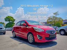 2013 Mitsubishi Attrage 1.2 SE Sedan
