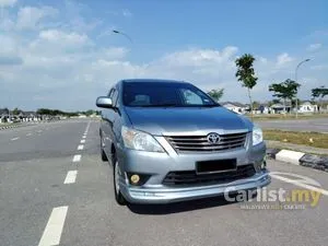 2012 Toyota Innova 2.0 E (Metallic) MPV