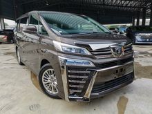2018 Toyota Vellfire 2.5 Z GRAPHITE DIM OFFER UNREG