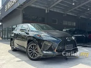 2022 Lexus RX 300 2.0 F Sport SUV RECON JAPAN SPEC TRD AERO BODYKIT HUD SUNROOF REVERSE CAM TIP TOP CONDITION ORIGINAL MILEAGE PRICE CAN OFFER