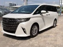 2025 Toyota Alphard 2.5 Z JBL 5A LOE MILEAGE LIKE NEW CAR CONDITION