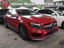 2015 Mercedes-Benz GLA45 AMG 2.0 4MATIC SUV JAPAN SPEC (ACTUAL YEAR MAKE 2015) NO HIDDE