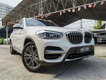 2018 BMW X3 2.0 xDrive30i Luxury SUV Full Service Under Warranty And Free Service All By BMW Malaysia Comform Free Accident Original Factory Paint