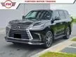 Used LEXUS LX570 SPORT 5.7 AUTO 5 YEAR WARRANTY PETROL 4X4 COOL BOX POWER BOOT NAPPA LEATHER 5 SEAT PILLOW MONITOR LOW MILEAGE ONE OWNER - Cars for sale
