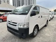 2019 Toyota Hiace 2.5 Panel Van (M) - PROMO / LOW MILLEAGE