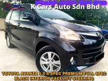 Toyota Avanza 1.5 S BLACK INTERIOR KING CONDITION