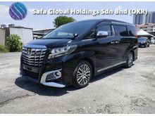 2016 TOYOTA ALPHARD 2.5 SC Package MPV (HARI RAYA SALES / CHEAPEST PRICE IN TOWN) SUNROOF /FULL ALPINE /PILOT SEATS /2 POWER DOOR /POWER BOOT /UNREG