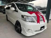2005 TRUE Toyota Alphard 2.4 (A) FACELIFT 8 SEATER NO PROCESSING FEE ANDRIOD PLAYER