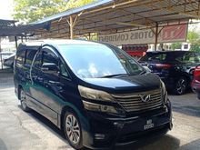 2011 Toyota Vellfire 2.4 Z Platinum MPV