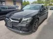 Recon 2018 MERCEDES BENZ C180 AMG COUPE 1.6 TURBOCHARGED WITH PANORAMIC ROOF - Cars for sale