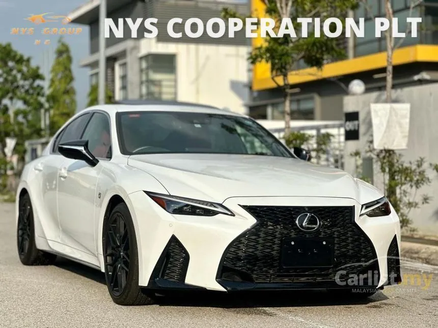 2023 Lexus IS 300 F Sport Mode Black 3 Sedan
