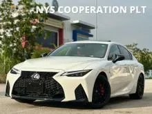 2023 Lexus IS300 F Sport Mode Black III 2.0 Turbo Sedan Unregistered Call For Best PRICE