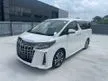 Recon 2023 Toyota Alphard 2.5 SC Package MPV 3LED SROOF NICE WHITE