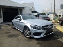 2016 Mercedes-Benz C200 Coupe AMG Full Spec* Genuine Mileage, HIGHEST Grade CAR* Mercedes Benz BMW Audi E300 E250* Rm255k