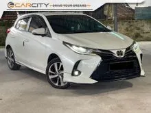 2023 Toyota Yaris 1.5 E Hatchback WARRANTY + FULL SERVICE RECORD 38K KM + RELIABLE 1.5L DUAL VVT-i ENGINE