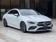 2022 Mercedes-Benz AMG CLA35 2.0 4MATIC, AMG BUCKET SEATS, HEAD UP DISPLAY, FREE 6 YEARS OPEN PANEL WARRANTY.