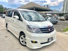 Toyota Alphard 2.4 G 240G MPV(A) HIGH LOAN TWO DAYS APPROVE LOAN FREE COATING FREE PIC WITH CUSTOMER FREE SERVICE