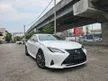 Recon 2018 Lexus RC300 F-Sport Unreg - SunRoof + Red Leather Seats + Memory Seats - Cars for sale