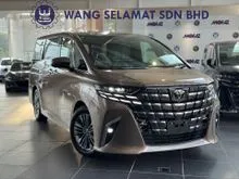 UNREG 2024 Toyota Alphard 2.5 Z / Moonroof / HUD / DIM / Auto Parking / Grade 5A / Tip Top Condition