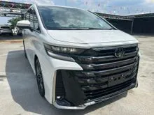 2023 (UNREG) Toyota Vellfire 2.4 Turbo Z Premier NEW MODEL**JAPAN HIGHEST SPEC**NEW ARRIVAL OFFER**MEGA SALE
