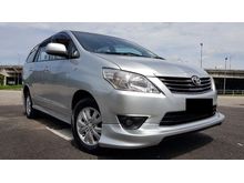 2014 Toyota INNOVA 2.0 (A) G Leather Seats MPV