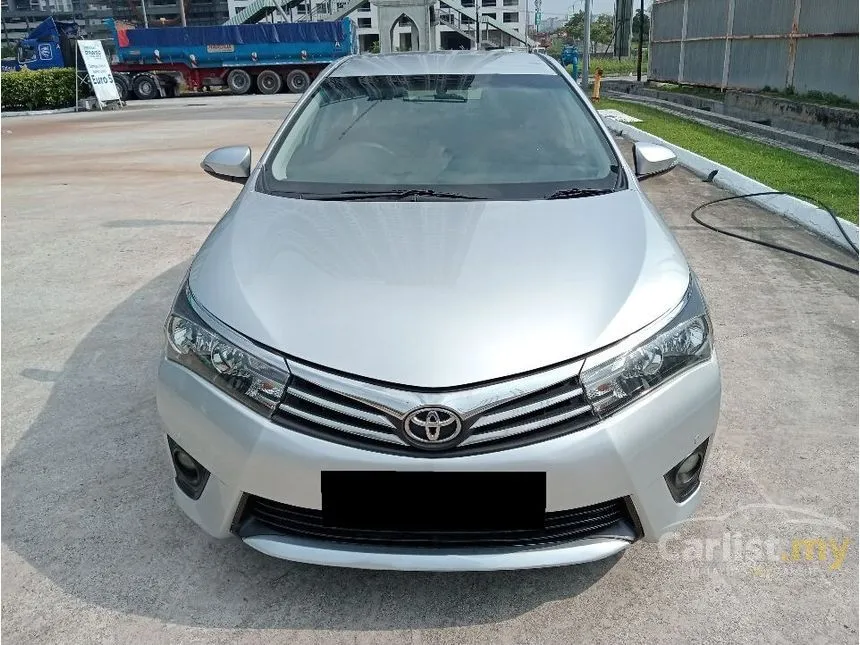 2015 Toyota Corolla Altis E Sedan
