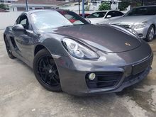 2015 Porsche Cayman 2.7 Coupe Multi Function Steering Grey Uk Spec